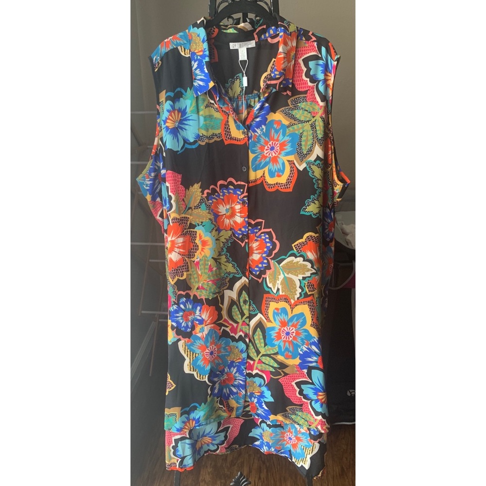 Printed Tunic Top